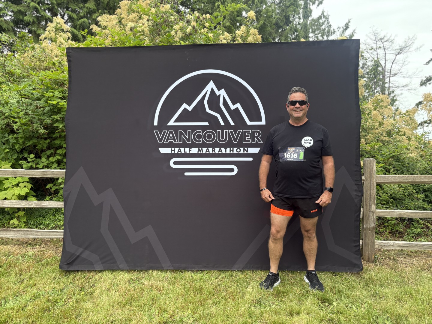 Team MWB at the Vancouver Half-Marathon