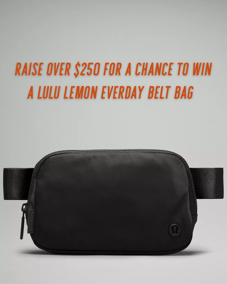 Fundraise for your chance to win a Belt Bag