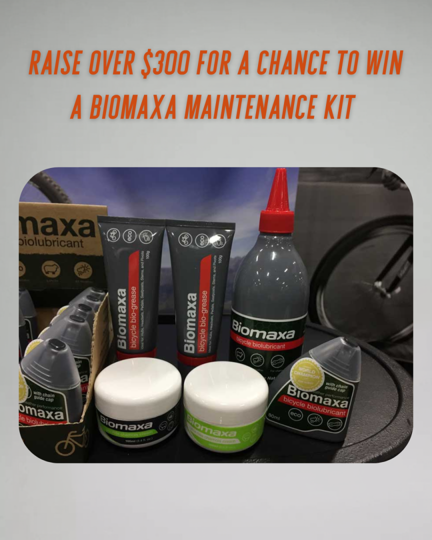 Raise over $300 for your chance to win