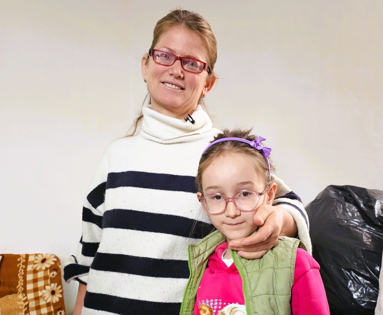 Arlina and her mother